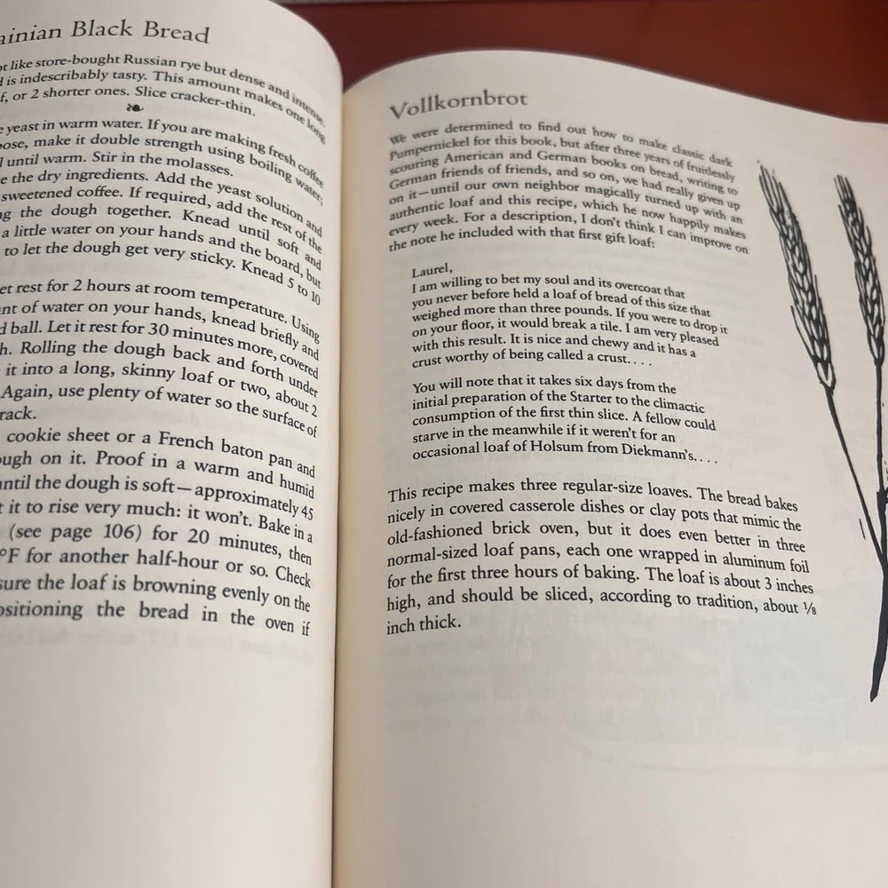 The Laurel's Kitchen Bread Book Laurel Robertson 1984 Whole Grain Baking Guide